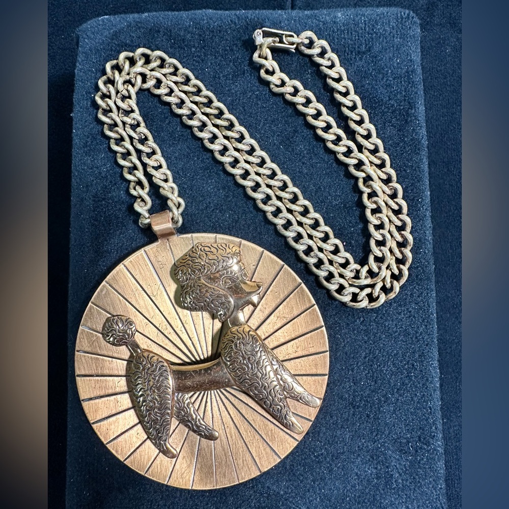 Vtg: Trading Post Solid Copper 3-Dimensional Pood… - image 1